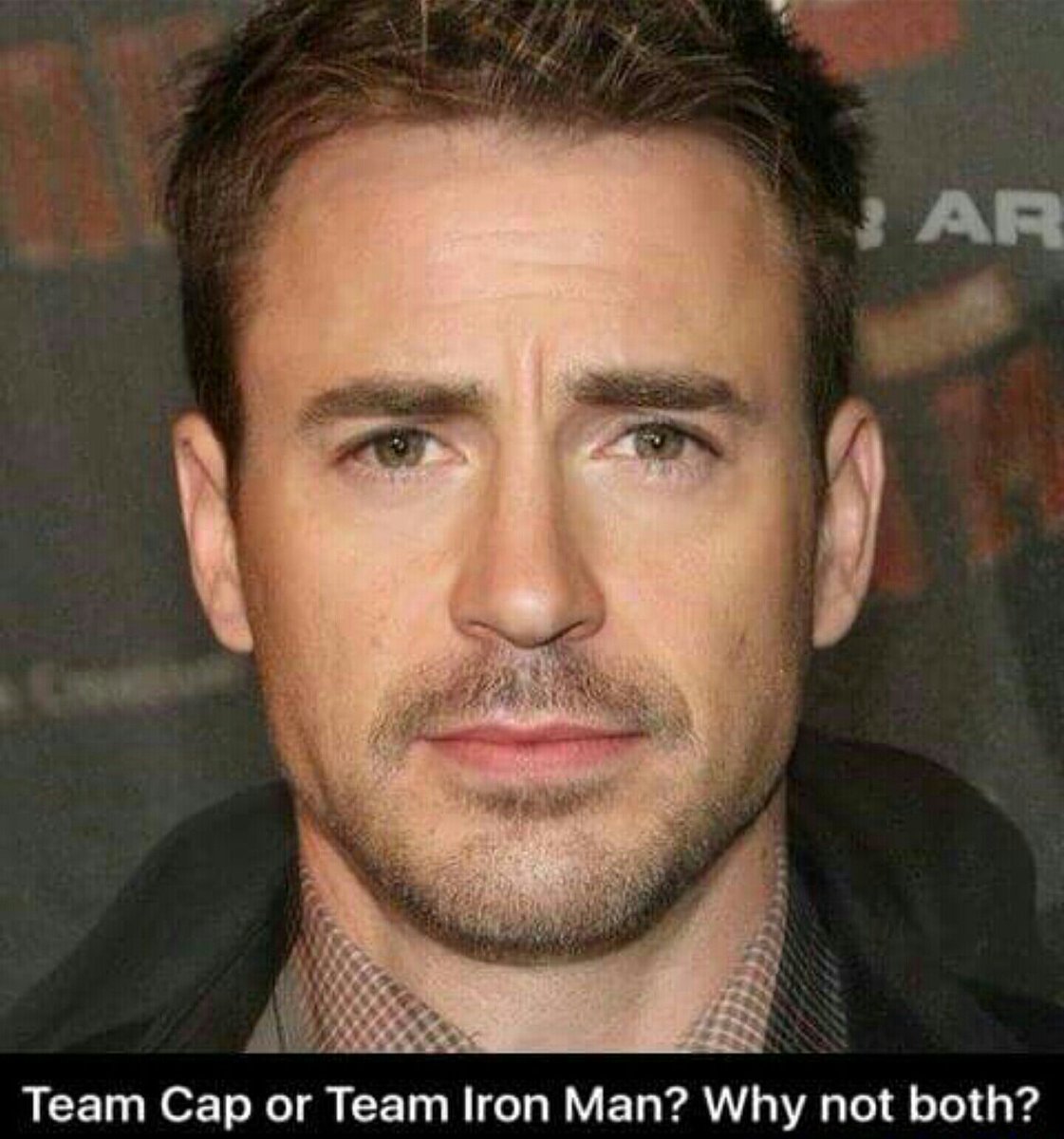 Malkarii_'s tweet photo. I'm team this. Whatever it is. #TeamIronCap? #TeamAmericaMan? #TeamCaptainMan? ๐ https://t.co/Pk3DUAuE0k