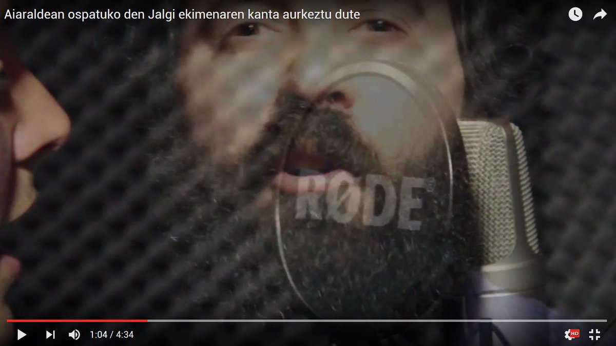 Aiaraldean  ospatuko  den  Jalgi  ekimenaren  kanta  sarean da dagoeneko. #jalgi gara!  jalgika.eus/aiaraldean-osp…