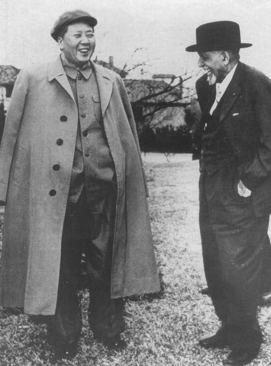 Stunning Image of W. E. B. Du Bois and Mao Zedong in 1959 