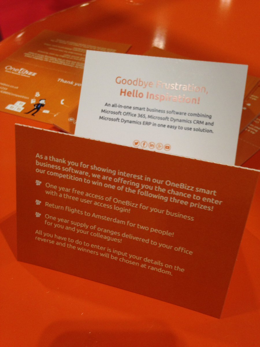 OneBizzUK's tweet photo. There's still time to enter our competition which includes a years free usage of #OneBizz https://t.co/brIOCdD9dq https://t.co/HRKuY3vLzP