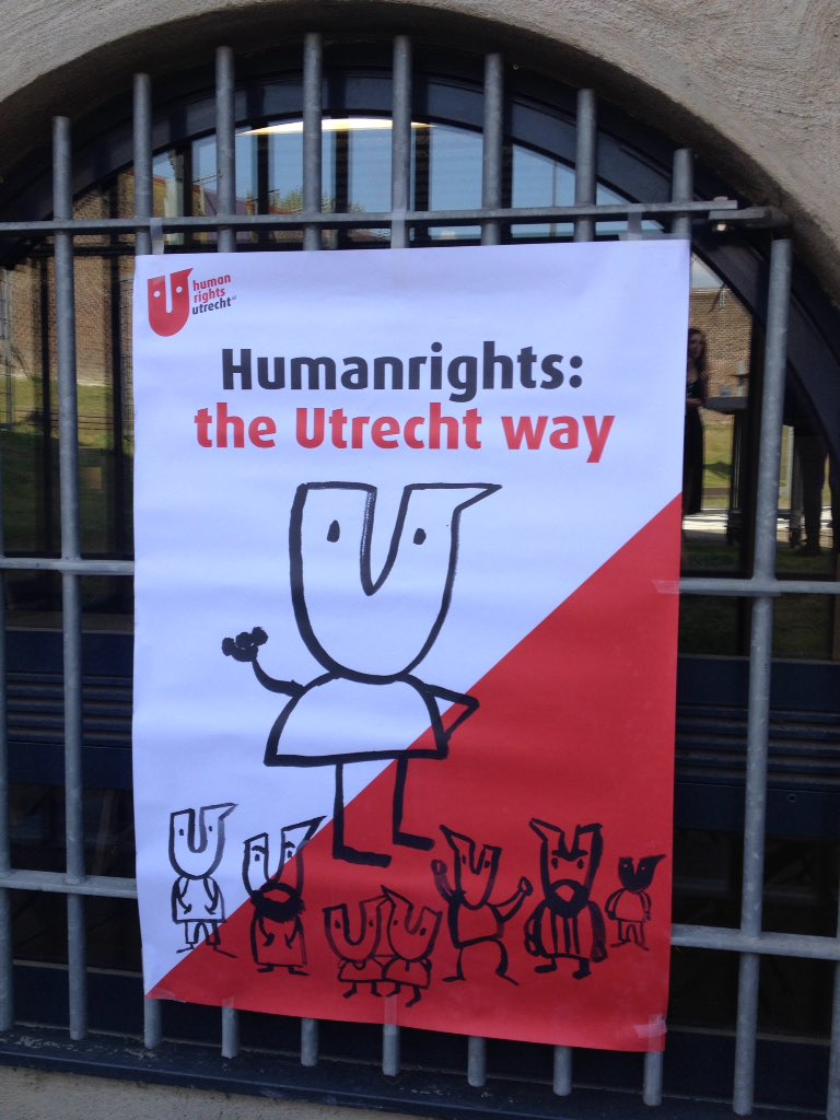 @mensenrechtencafe te Utrecht! Een echte #mensenrechtenstad!