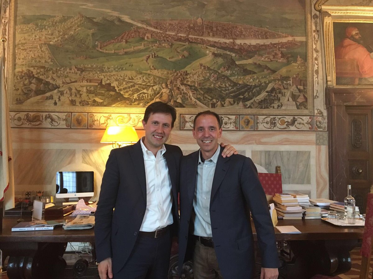 Welcome <a href="/chrislehane/">Chris Lehane</a> in #Florence, the smallest global City in the world! Ready to work with you <a href="/Airbnb/">Airbnb</a>