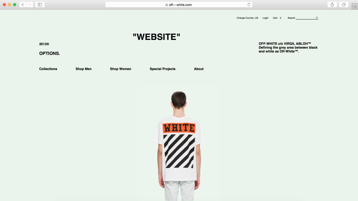 Bloom anden Repressalier virgil abloh på Twitter: ""website" & "online store" @offwht ~  https://t.co/Lkh1UQB0re https://t.co/S203UKLGBy" / Twitter