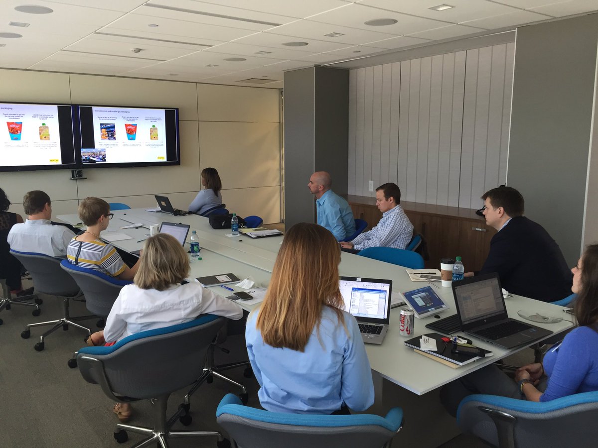 JHeimbrook's tweet photo. Great consumer insights-- packaging and product innovations for the future #connect2collab https://t.co/YMCEgdI3z9