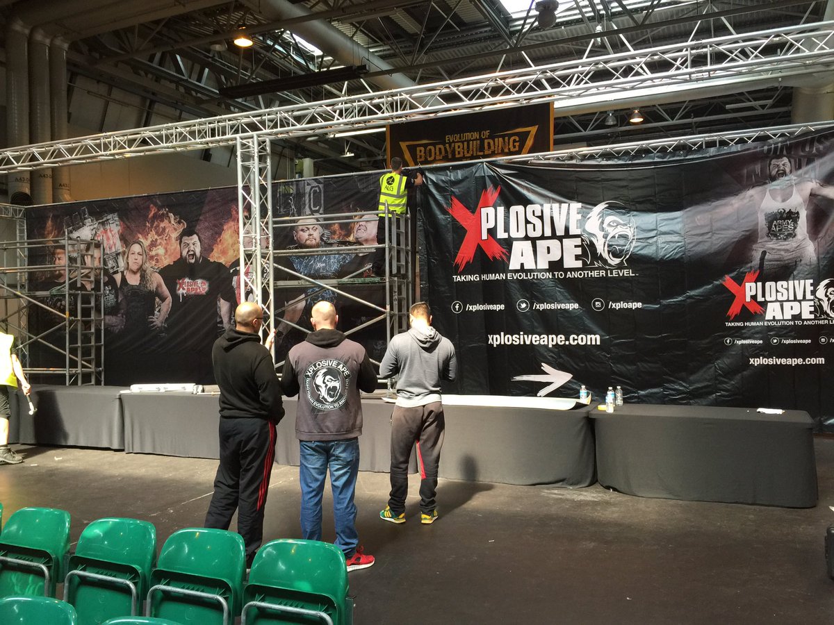 Almost there!! <a href="/xplosiveape/">XplosiveApe Apparel</a> <a href="/eddiehallWSM/">Eddie Hall - The Beast</a> <a href="/Donnamoore05D/">Donna Moore Strong</a> @bennimagnusson <a href="/MegarobRf/">Rob Frampton</a>