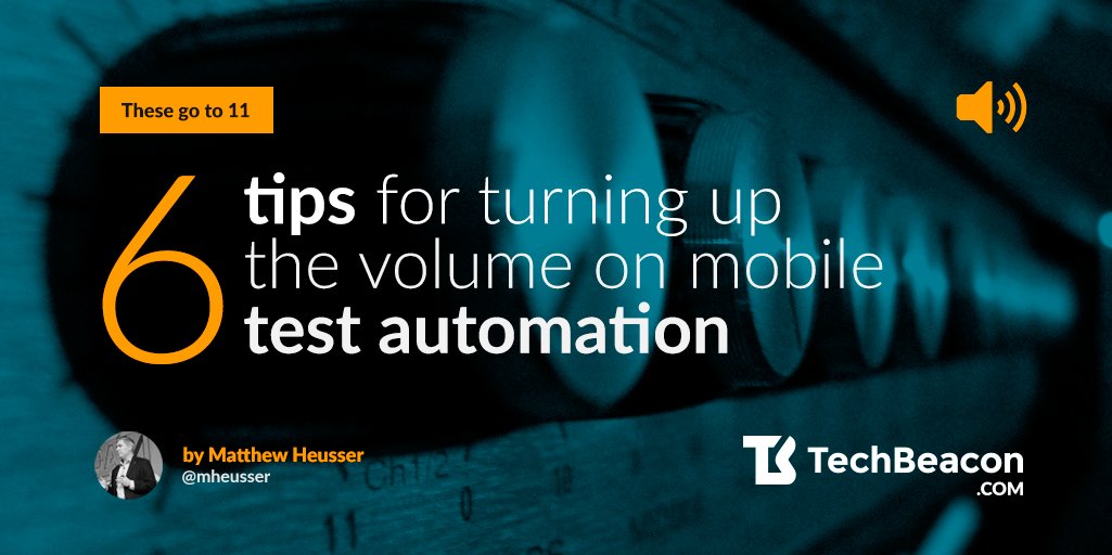 TechBeaconCom's tweet image. .@mheusser on how to take #MobileTest automation and tooling to the next level. bit.ly/6TpsSpdMblTst