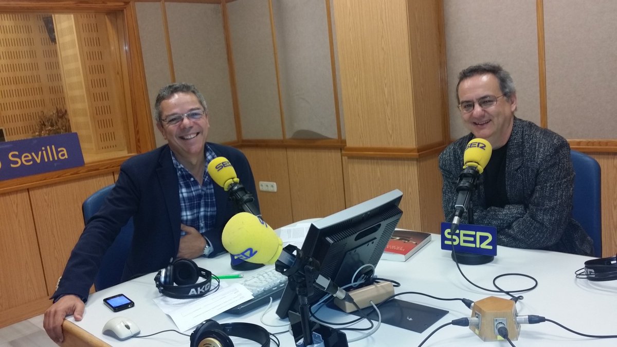 CEAndaluces's tweet photo. Miguel Martorell @MarcToreille habla de la biografía del marqués de #Pickam con @SalomonHachuel en @RadioSevilla https://t.co/8oqdqqFNwk