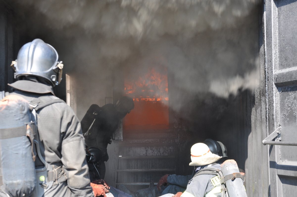 Fire_Academy_NL's tweet image. Flashover Training für Werkfeuerwehr Forschungszentrums Jülich @FalckAcademy