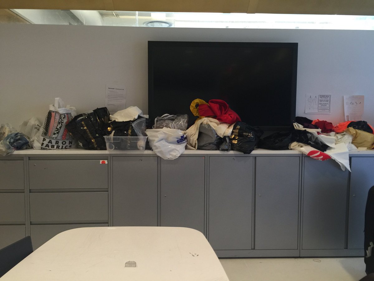 hisaura_ny's tweet photo. #studentsvrsfinals #mess #fashionschool @ParsonsProf @Parsons_Fashion one more day to go! https://t.co/quX9ZWyyhJ