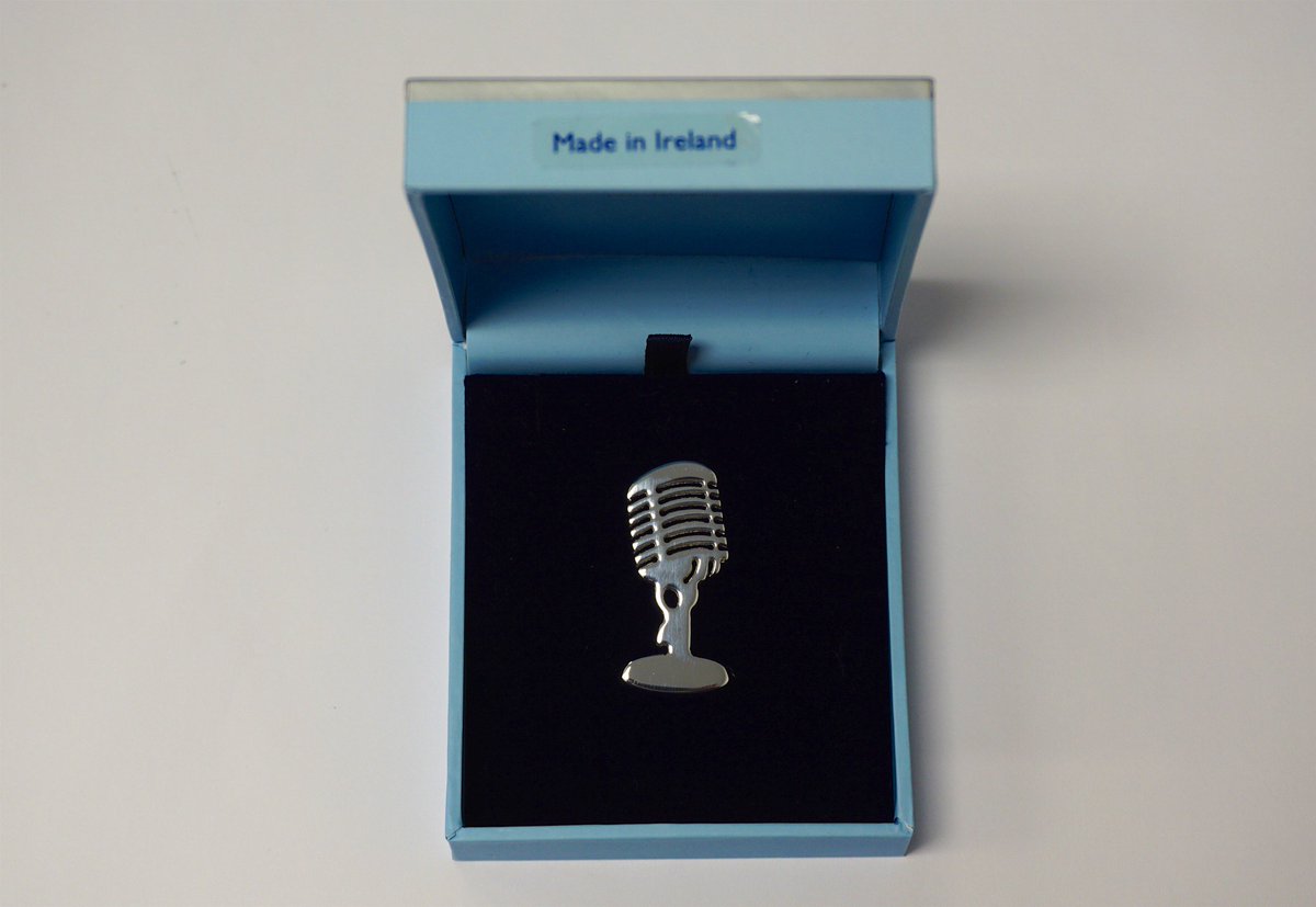 newbridgesilver's tweet photo. We made special pins for @NickyByrne for this year's @Eurovision! Details: https://t.co/3nMYcNjhfm #NSBlueBox https://t.co/iN4RylbBmJ