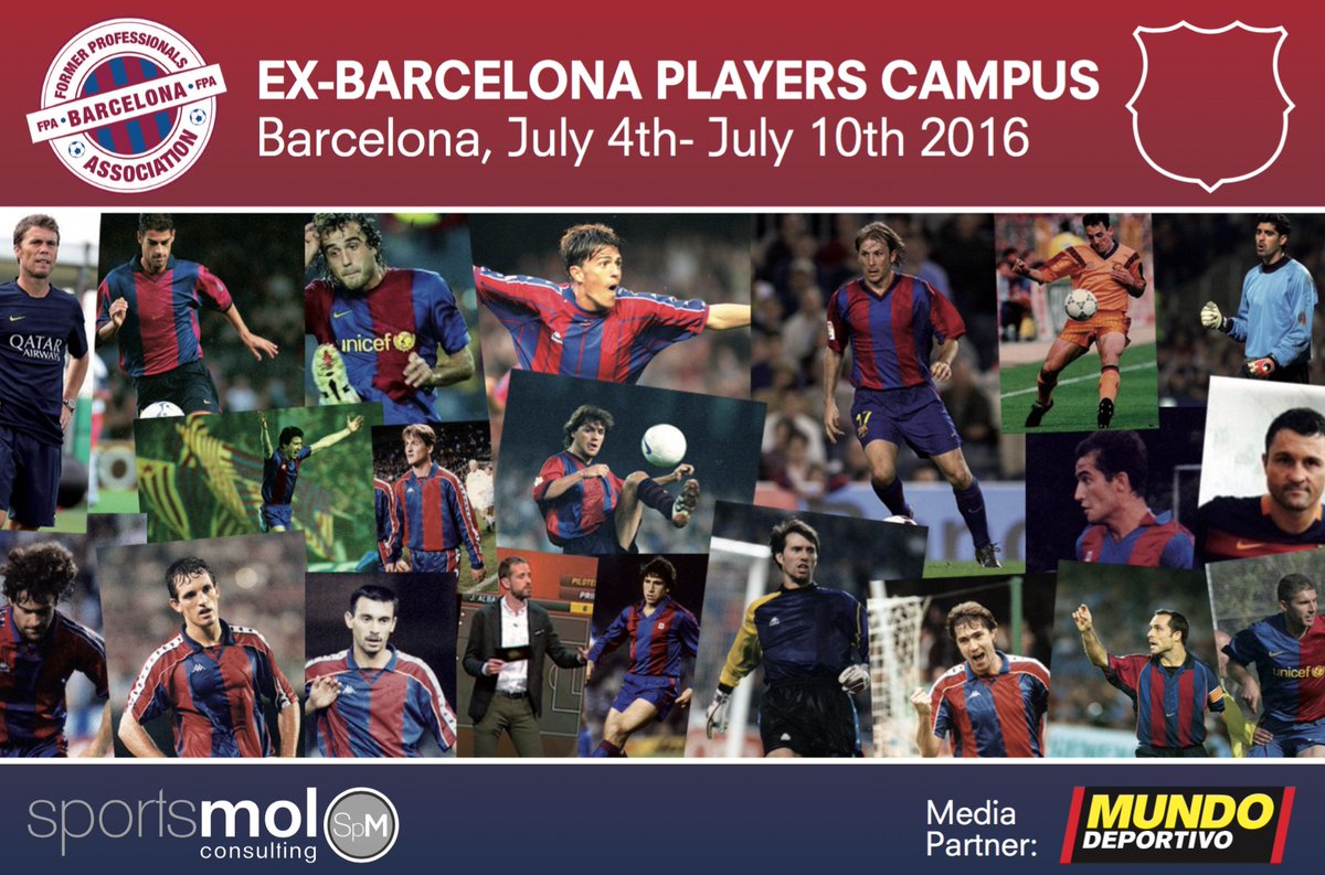 Abrimos inscripciones para el 1er CAMPUS EX-BARCELONA PLAYERS. Para inscribirse: exbarcelonaplayers.com