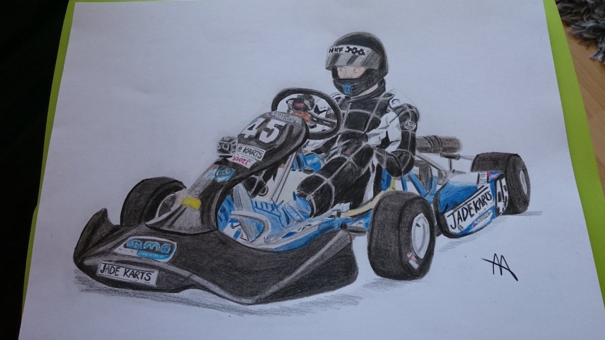 Another kart finished, guess who? <a href="/AliRushforth/">Ali Rushforth</a> <a href="/Beckyrushforth/">Becky Rushforth</a>