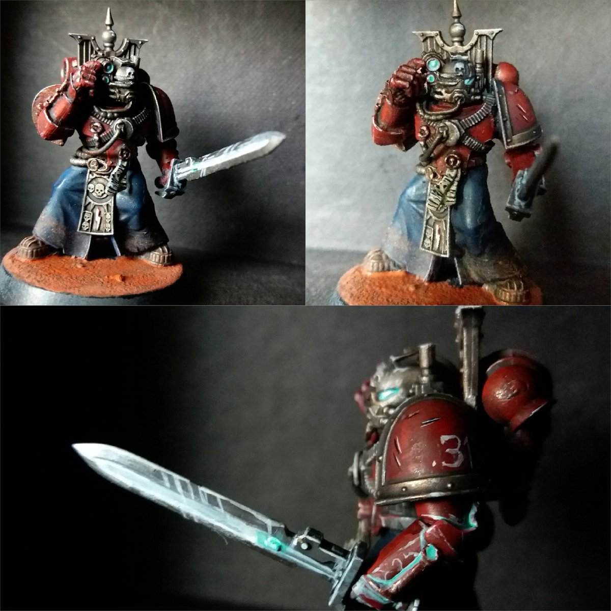 Reamelish's tweet image. Progress. The hammers of Mars . #warmongers #wip #tableready