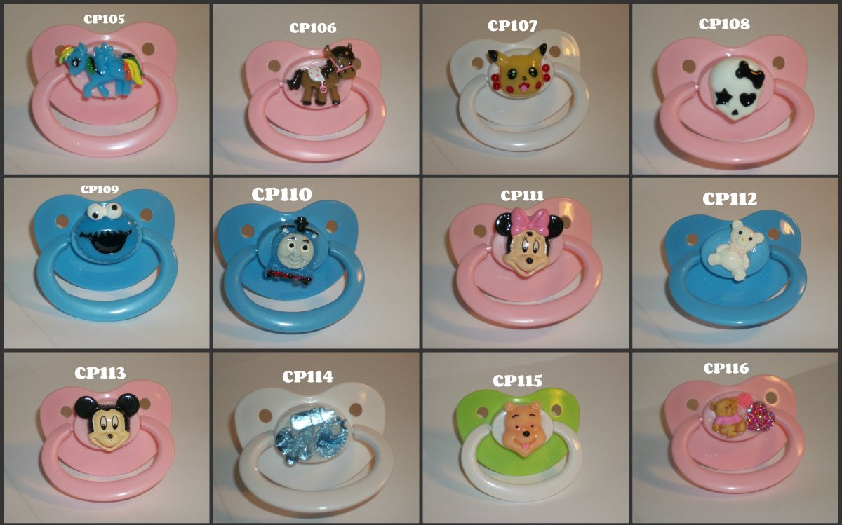 custom adult pacifiers