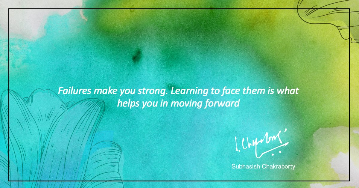 The real failure is when someone stops trying.
