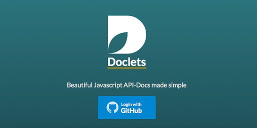 deviorobert's tweet image. Doclets: Simple JavaScript API docs doclets.io