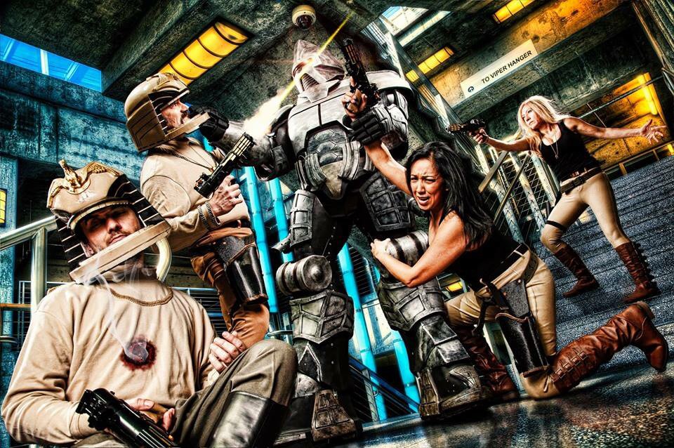 IBOTks's tweet photo. Watch out @CheyComicCon The #cylons are on their way! #viperpilots assemble!!
#ibotks #cylon #cheyennecomiccon https://t.co/2Vp73v85DF