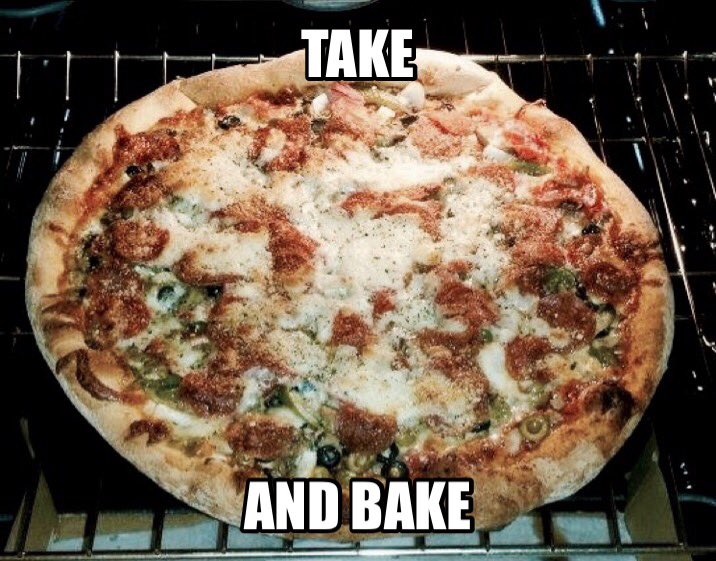 So many of our customers take &amp; bake #mannyshouseofpizza #downtownnashville #bestpizza
