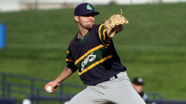 MiLB's tweet photo. #Athletics' James Naile is enjoying return to rotation after elbow surgery led him to 'pen https://t.co/zztuTckug2 https://t.co/NyK5QezPdJ