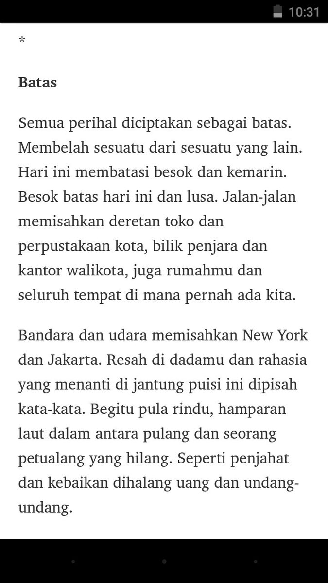 Download Gratis Gambar Aneka Puisi On Twitter Antara Petikan Puisi Batas Dari Tulisan Terbaru by Cikimm.com