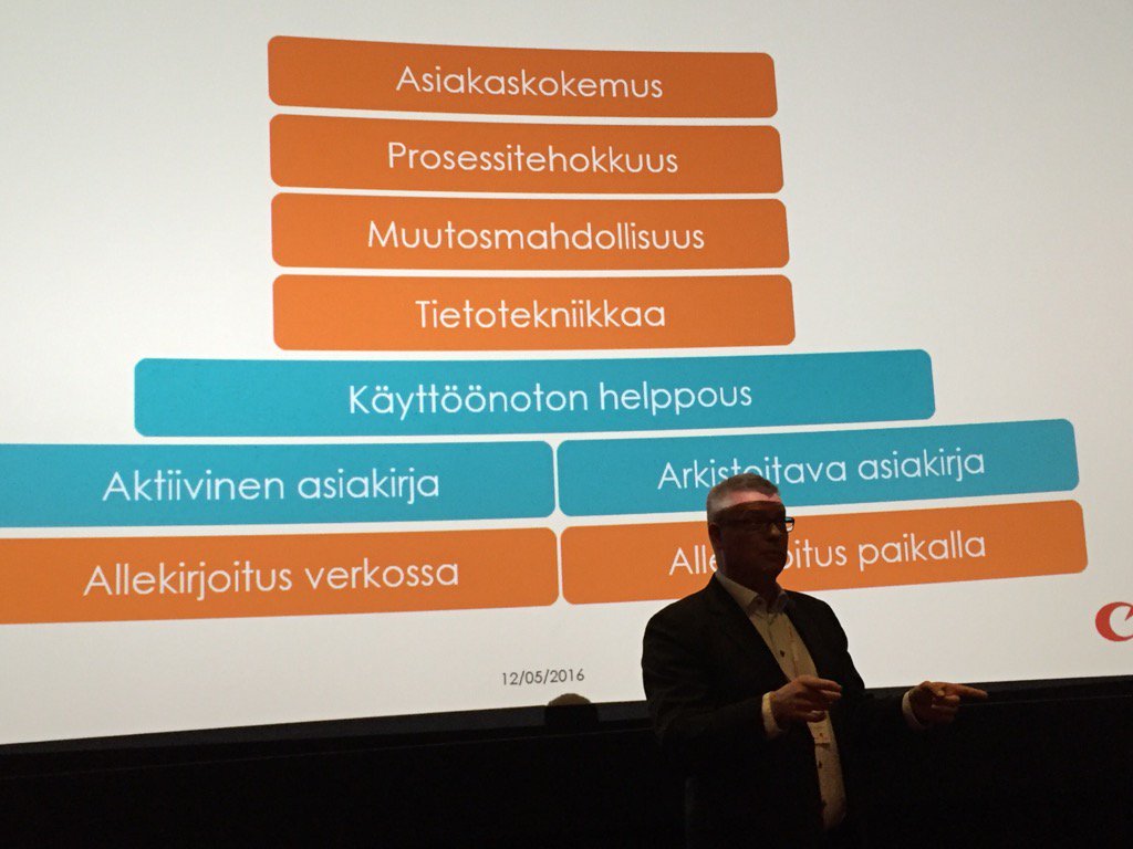 PasiMattila's tweet photo. #Therefore2016 @HarriKoponen #asiakaskokemus https://t.co/H2H8zYQquA