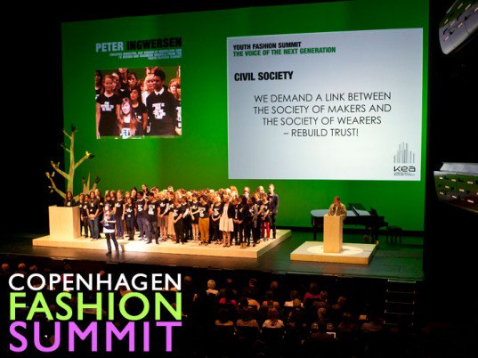 asilascosasw's tweet image. #AlAire @jrisco desde #CopenhagueFashionSummit,el evento sin fines de lucro de #ModaSustentable más grande del mundo