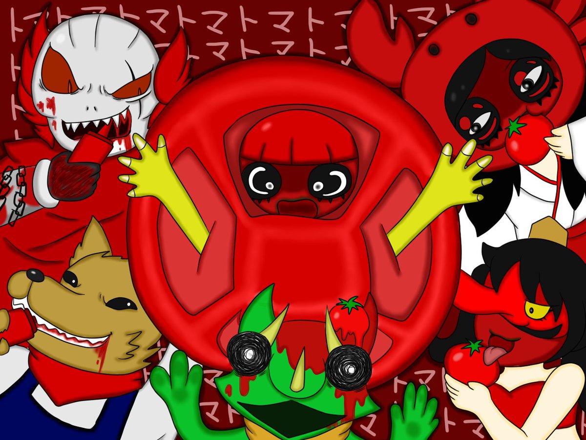 あおつる お前もトマト人間にしてやろうか 赤い液体はトマトケチャップですw イラスト ぐれキャラ トマト人間化計画 トマト人間 カメレオール カニ巫女 骸696 エホンオオカミ てんぐちん あおつる お前もトマト人間にしてやろうか 赤い液体はトマトケチャップですw イラスト ぐれキャラ トマト人間化計画 トマト人間 カメレオール カニ巫女 骸696 エホンオオカミ てんぐちん