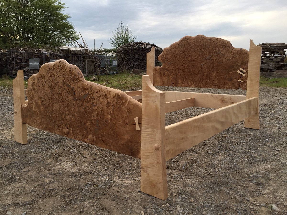 DFTimber's tweet photo. The finished article #bed #double #burroak #sycamore https://t.co/dkbd0g3oKy