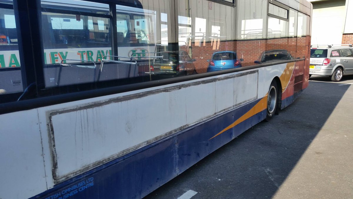 BlkpoolDesign's tweet photo. Our latest project is for a very worth while charity in Scotland.The conversion is to turn bus into a mobile cinema. https://t.co/KDhiZClbMi