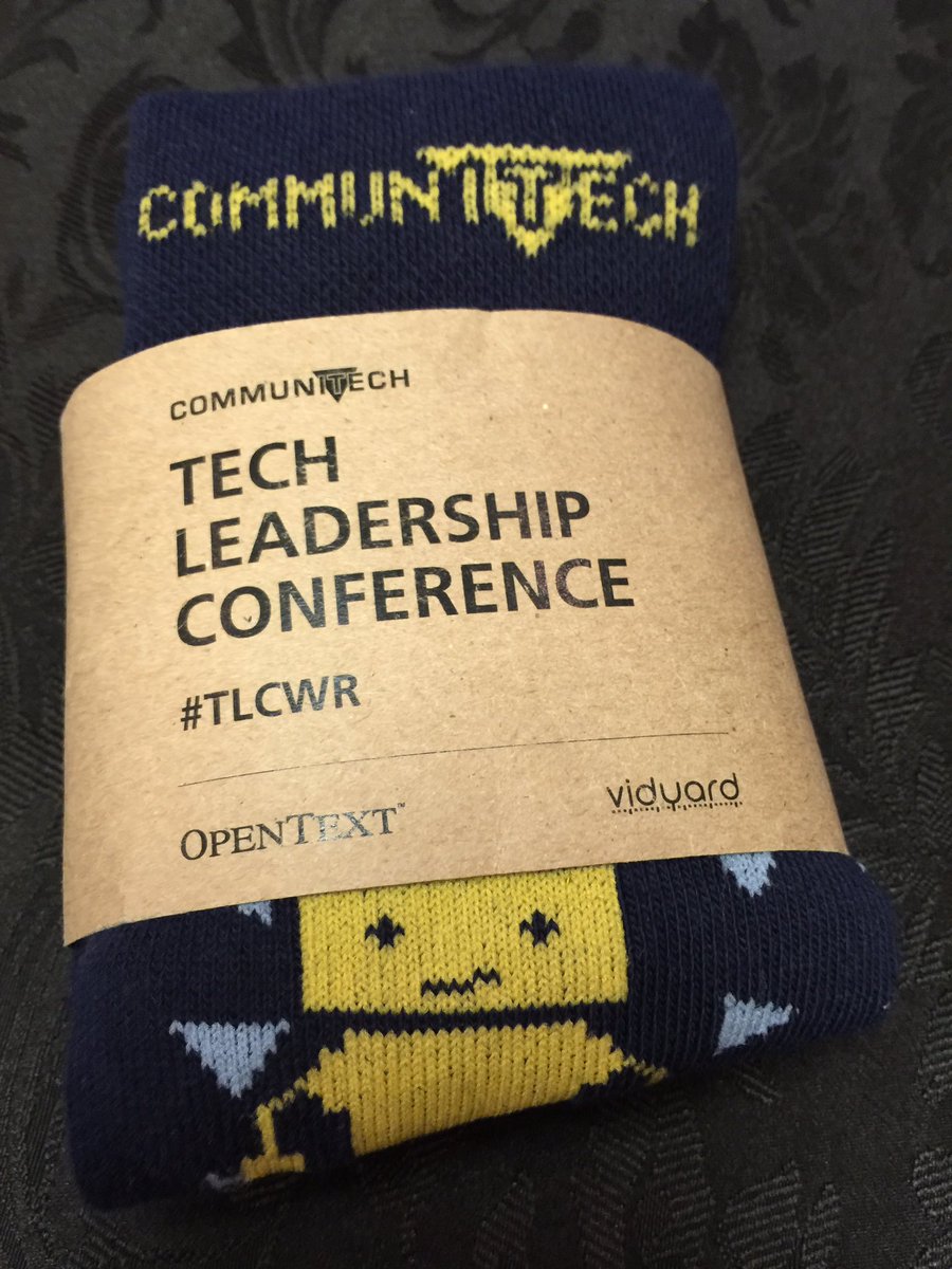 kurtschwarz's tweet photo. RT Communitech: RT DiplyCareers: Robot socks swag. The day Communitech #TLCWR https://t.co/vSnxDMpFfb