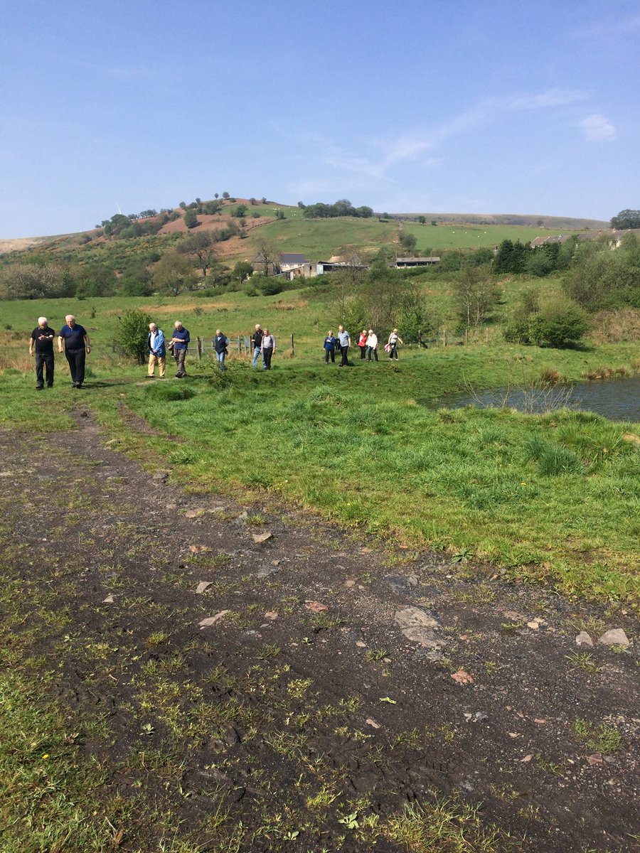 Tidy_Davies's tweet photo. Nice to be part @BBCWales  #IoloWilliams #GreatWelshParks filming today! @DareValleyEvent @RamblersCymru @SportRCT https://t.co/JgVjxGkU5p