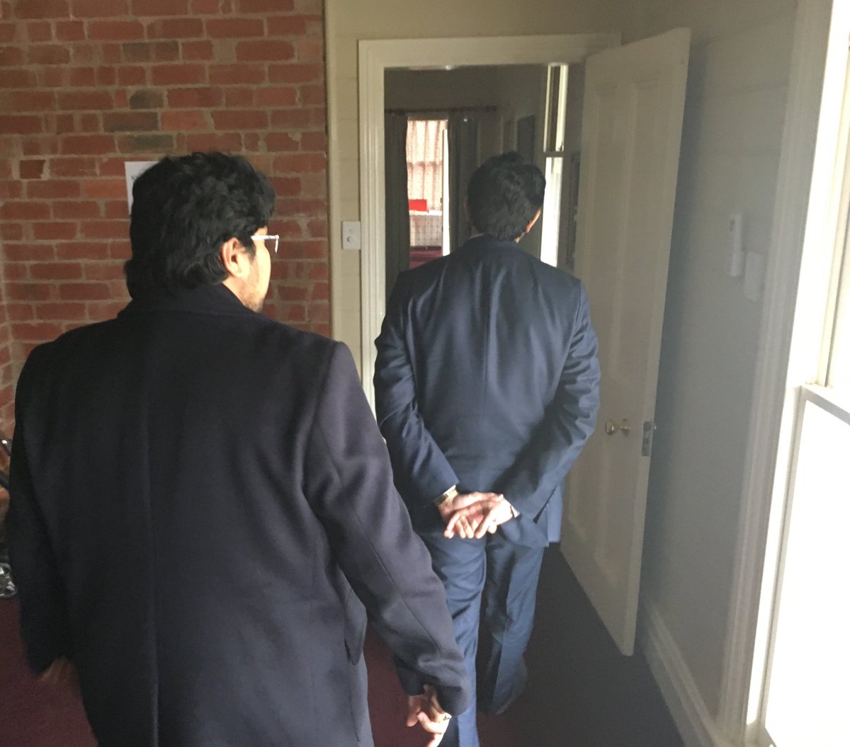 DrHassanQadri's tweet photo. Dr. Hassan Qadri &amp; @DrHussainQadri visit @MQI_VIC. https://t.co/rLWSii3aOZ