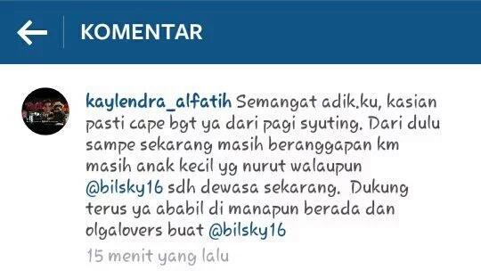 dinijuliani66's tweet photo. Sedih bc koment dr @renyreree yg semangat ya ganteng jaga kesehatan @bangbily DUKUNG BILLY SYAHPUTRA @yantiwarso https://t.co/p5fOuiwlHU