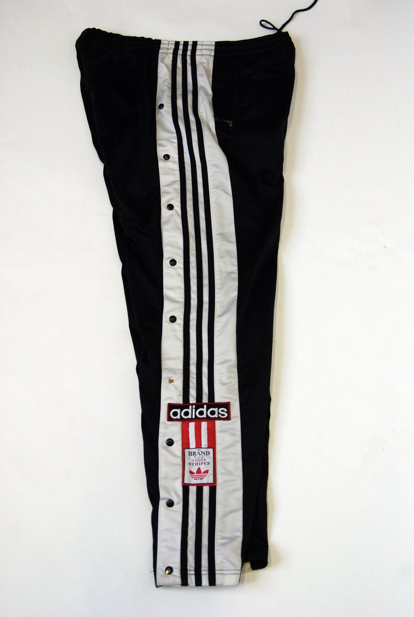 adidas tracksuit bottoms poppers