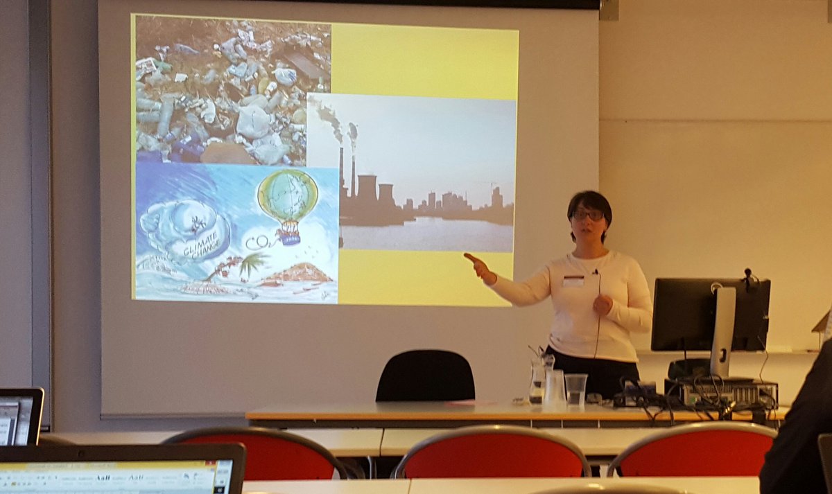 #fum Laura Colucci-Grey talking about anthropocene and duality