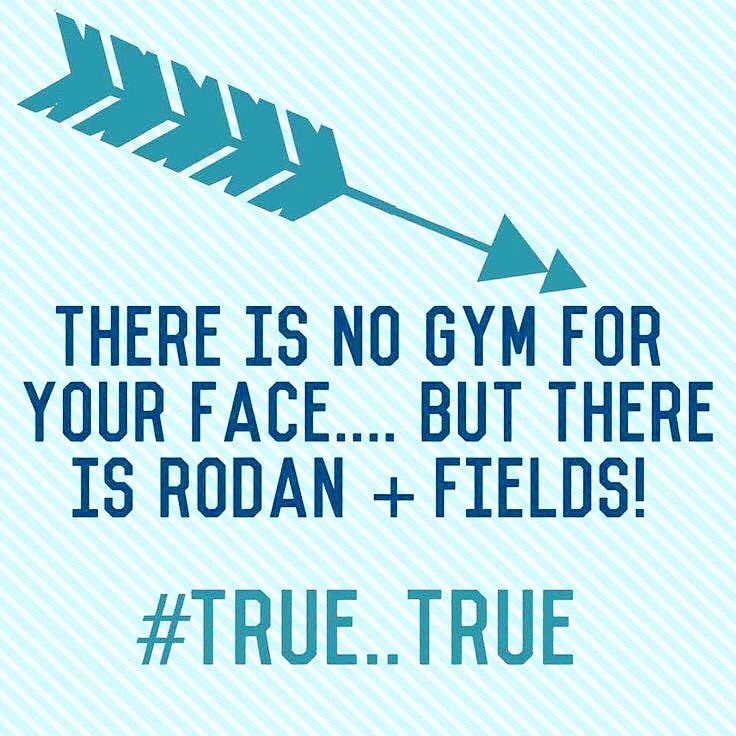 Where are my gym friends?!?! #skincare #rodanandfields #youonlygetoneface