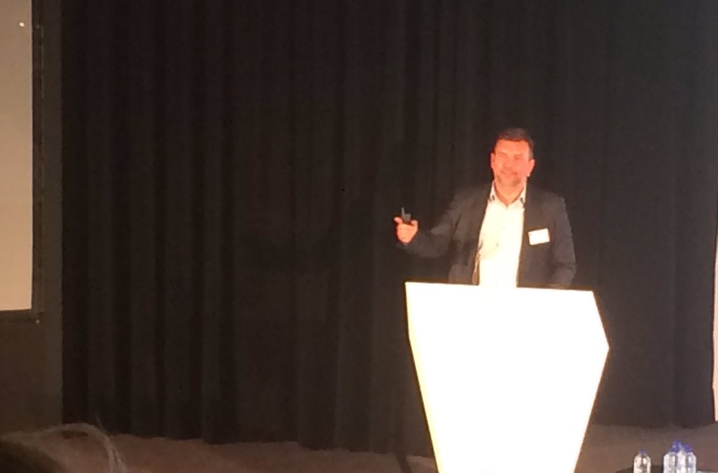 Our next keynote speaker Mark Vandevelde will enlighten us about the digital transformation of Rodania #Collo16