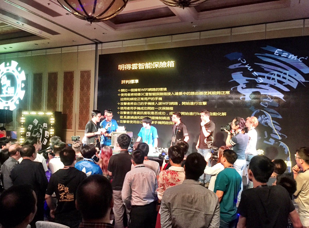 sarahclarkeaus's tweet image. Coming up on @AJEnglish China's best smart device hackers are competing for top honours in #macau #geekpwn