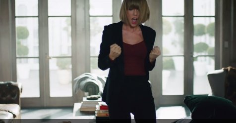 billboard's tweet photo. .@TaylorSwift13 rocks out to @TheDarkness in new Apple Music ad https://t.co/2U7tvZaZ3Y https://t.co/s7mnwSFQrH