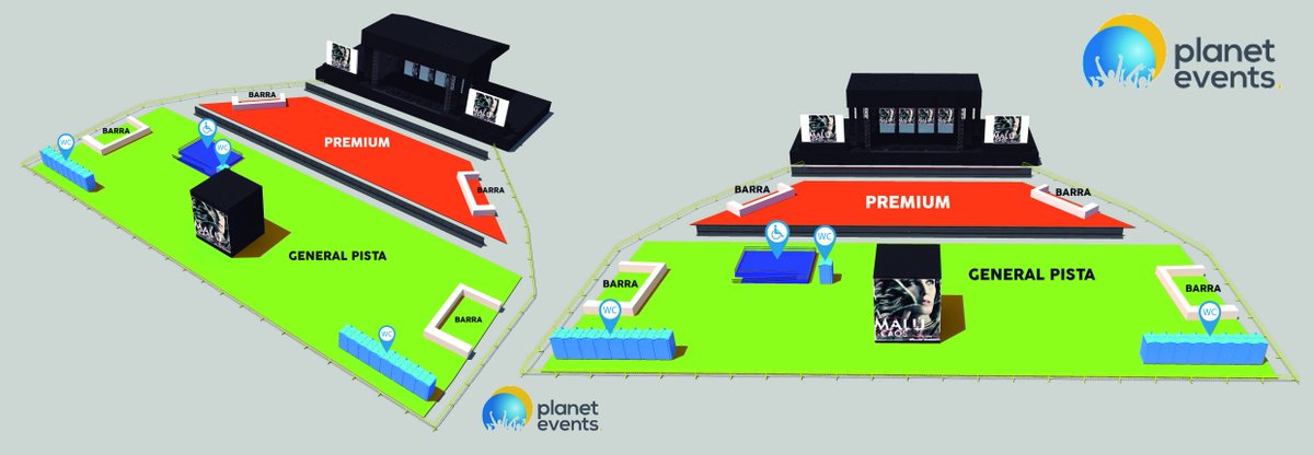 planetevents's tweet photo. Mira el mapa de zonas del concierto de @_MaluOficial_ el 27/5 en el Anexo Estadio Gran Canaria ¿Donde estarás tu? https://t.co/Rs2kLSYIsf