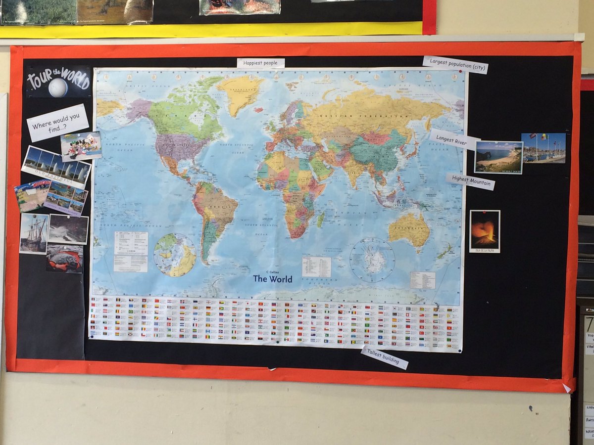 k2_geo's tweet photo. Time to sort #postcard wall. where in the world are you? Please send us a postcard: #MillChase Academy, Bordon, UK https://t.co/7rWXGkqWo3
