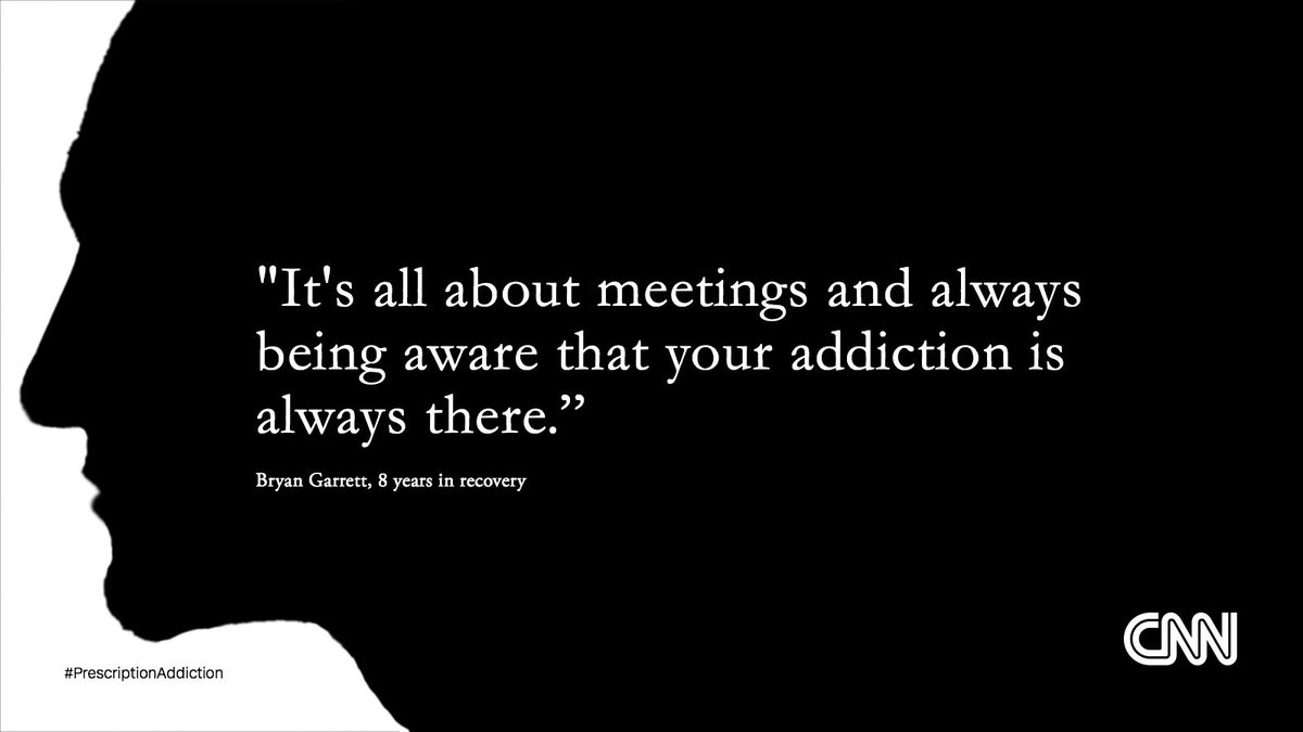 Bryan lived a life of chaos, but found support from friends #PrescriptionAddiction cnn.it/24OdqTM