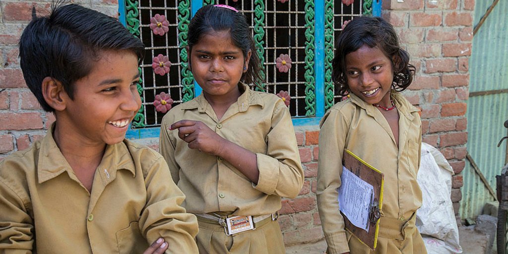 Thinking of the kids I met in Uttar Pradesh as I prepare for #WD2016. Let’s give them the future they deserve #TBT