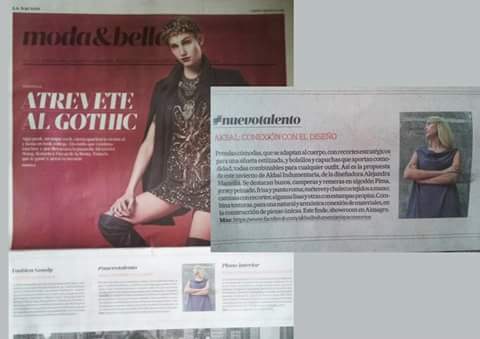 AkbalOficial's tweet image. Akbal en el suplemento Moda y Belleza de La Nación !!! Gracias !!! @LNmyb