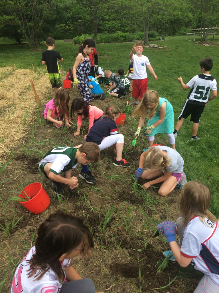 Weeds don't stand a chance in the Union Garden!