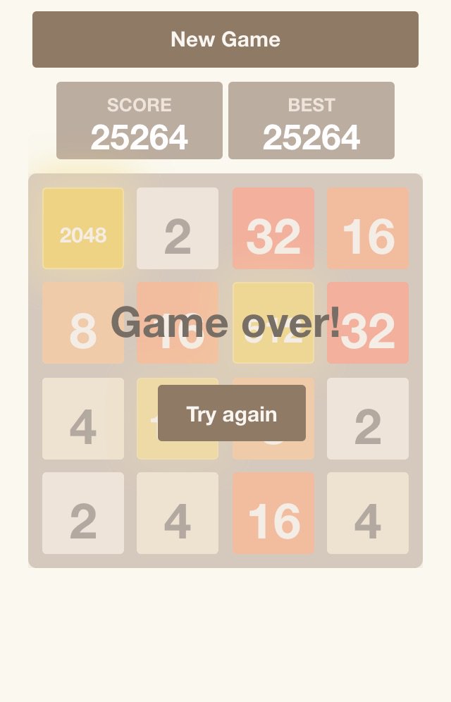 Я играю на 2048 игра-головоломка приложение! 2048.so