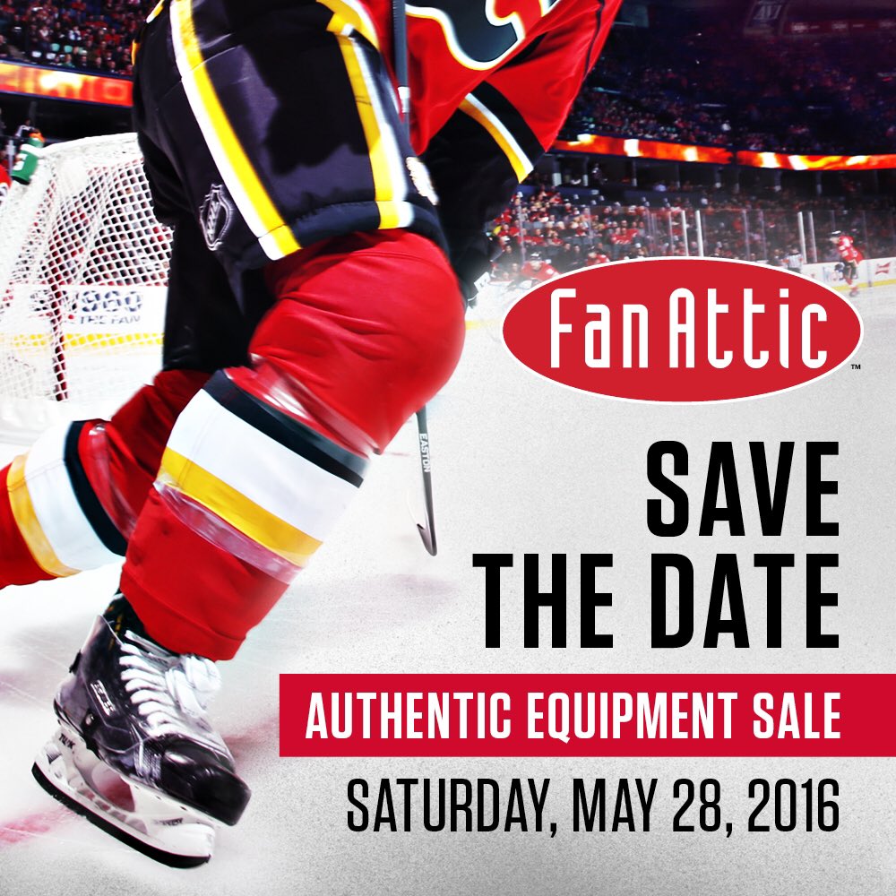 Calgary Flames - The Calgary Flames FanAttic Authentic Equipment