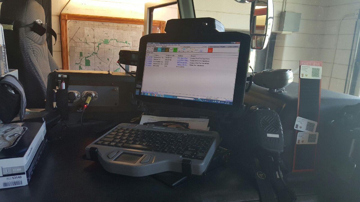 alltp's tweet photo. Overland Park (KS) Fire Department is loving their new @XploreRuggedPC R12 tablet from @alltp https://t.co/D2eCxjNLuF