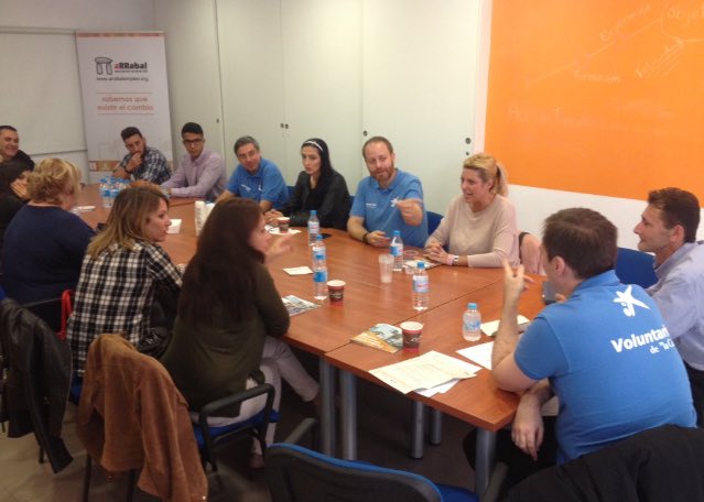 AudioBraryAPP's tweet photo. Reunidos con #lacaixa en @ArrabalAID  charla productiva! https://t.co/6zXOtNqraU