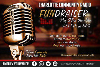 CLTCRadio's tweet photo. #CLTCRadio 1st #Fundraiser May 23rd Thank you @TenyaColemon, @NYBRadioHour,… https://t.co/YAKHQh4g6M https://t.co/MZLqW3MaZI